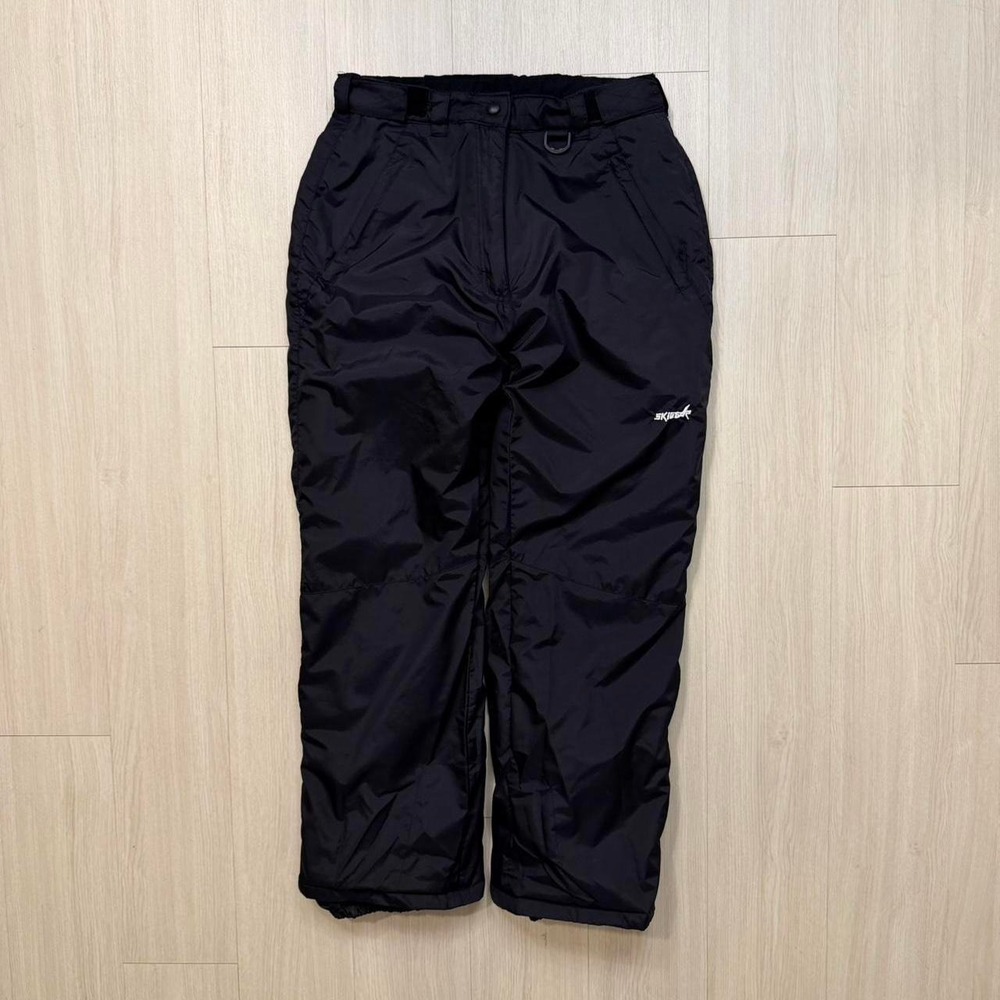SkiGear Womens Winter Sports Snow Pants Lined Straight Leg Pockets Size Large
